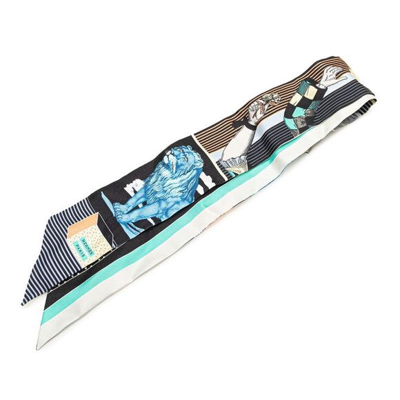 Hermes GRAND THEATRE NOUVEAU Silk Scarf - Picture 1 of 6